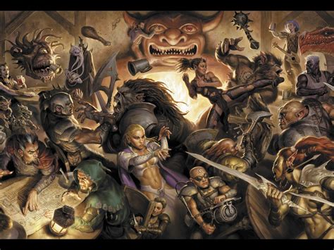Download Fantasy Man Made Dungeons And Dragons Wallpaper