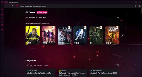 Built specifically to complement gaming, opera gx is a special version of the opera browser. Opera GX vydána - Cnews.cz