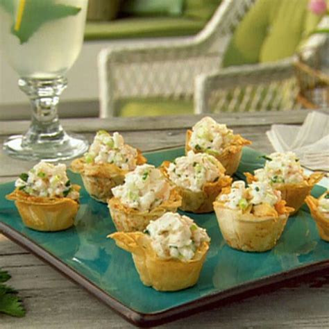 Mini Phyllo Cups Filled With Shrimp Salad Recipe Phyllo Cups