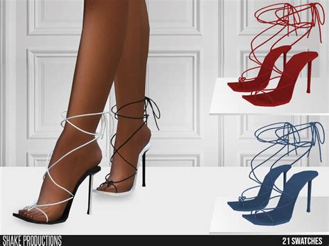 the sims resource shakeproductions 606 high heels