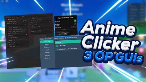 Anime Clicker Simulator Script Gui 2023 Best Script For Anime Clicker