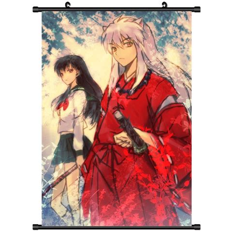 Hot Japan Anime Inuyasha Kagome Home Decor Poster Wall Scroll 8x12
