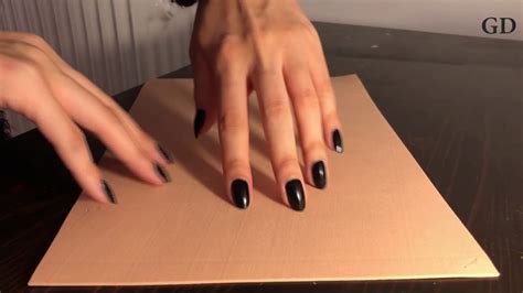 Asmr Foam Scratching With Long Natural Nails Youtube