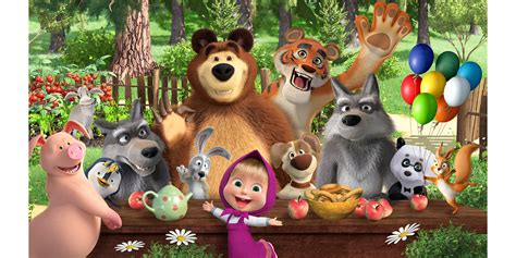 Masha And The Bear Ranked As Top In Demand Preschool Show Licensingbiz