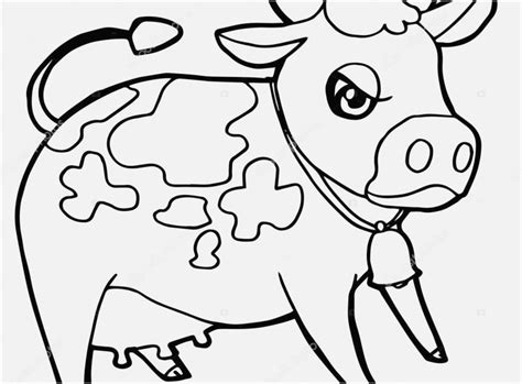 Cute Cow Coloring Pages At Free Printable Colorings