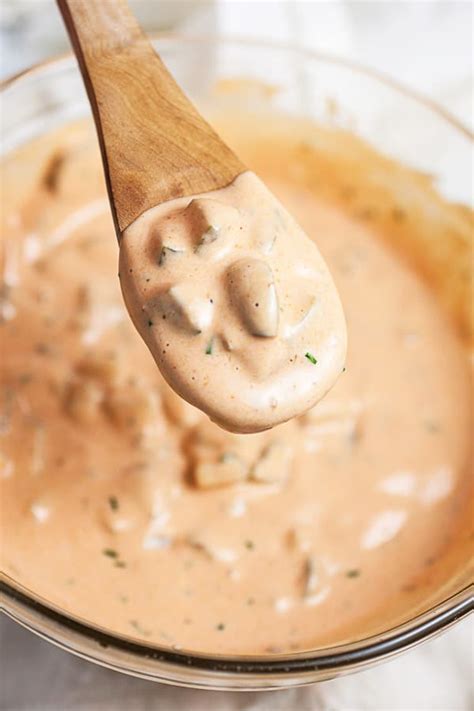 Spicy Thousand Island Dressing The Rustic Foodie
