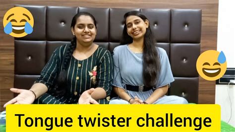 Tongue Twister Challenge 🤣swati Siddhi Vlogs Youtube