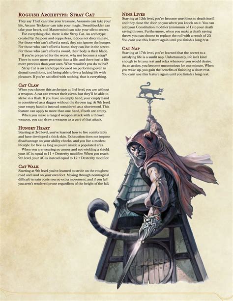 Upvoted By MrFyr Dungeons And Dragons Rogue Rogue Archetypes Dungeons And Dragons Rules