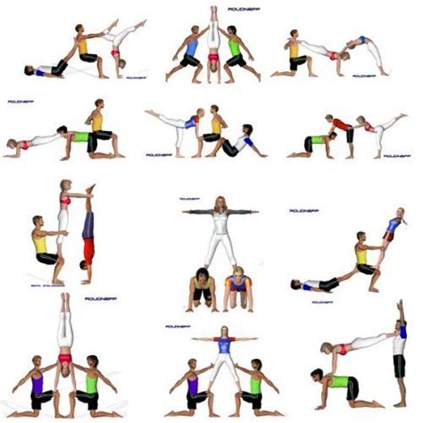 Best Acrosport Images On Pinterest Gymnastics Yoga Poses And