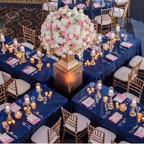 Blue And Pink Wedding Decor Pink Wedding Decorations Blue And Blush