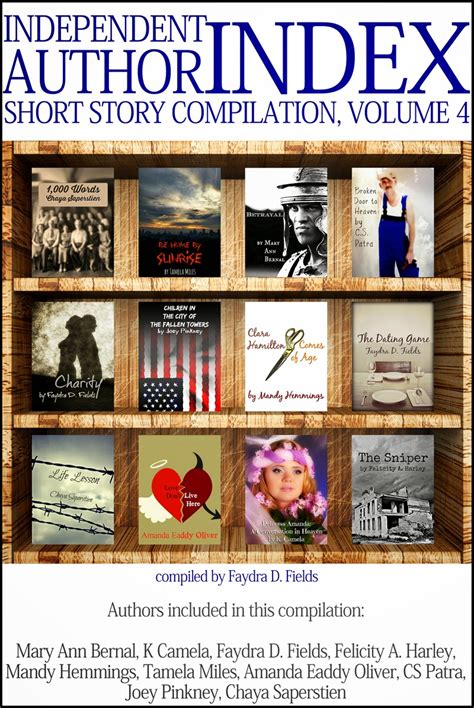 mary ann bernal independent author index short story compilation volume 4 has launched