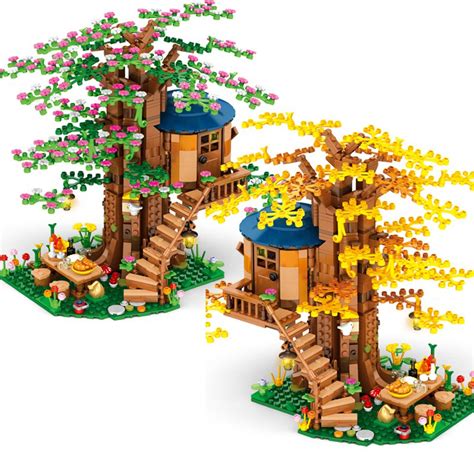 Ideas Tree House Lego 21318 Building Blocks Shipping Worldwide Usps
