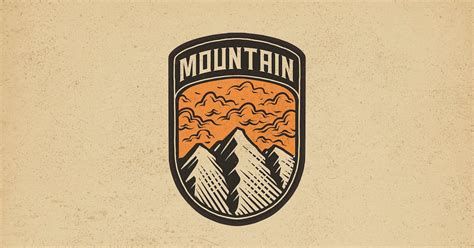 Item Mountain Badge Vintage Business Logo Shared By G4ds
