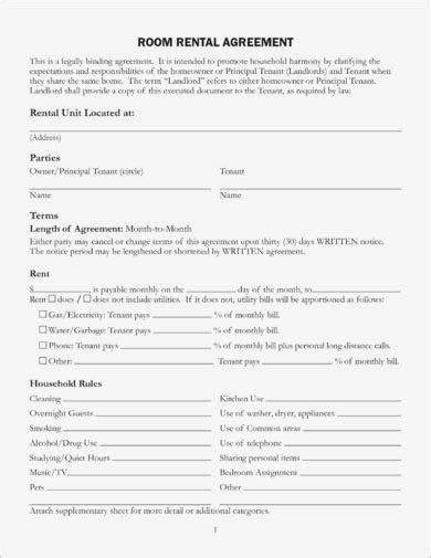 Rental Agreement Letter 13 Examples Format Pdf Examples