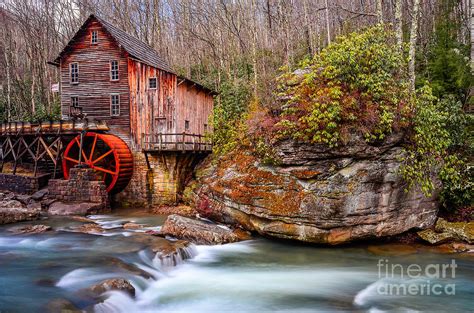 Glade Creek Grist Mill Photograph By Anthony Heflin Fine Art America