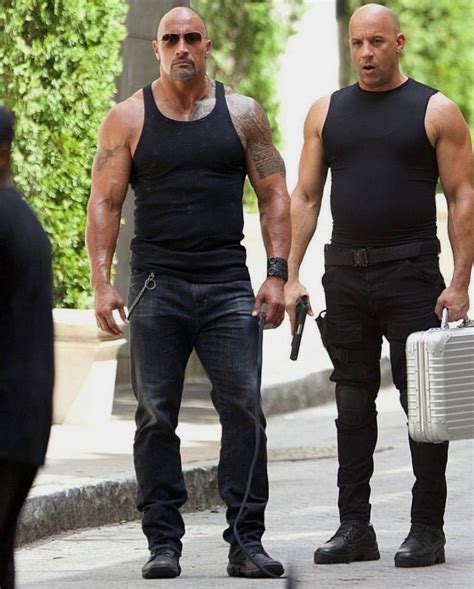 the rock vs vin diesel