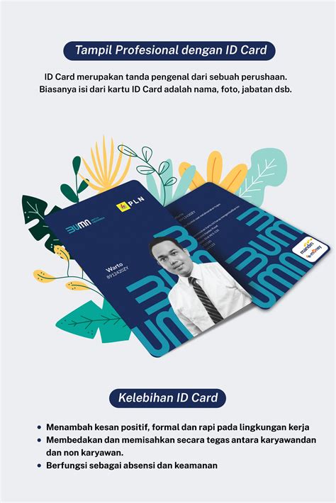 Cetak Kartu Pegawai ID Card Produsen Cetak Kartu PVC Standar ATM Murah Dan Tebal No Di