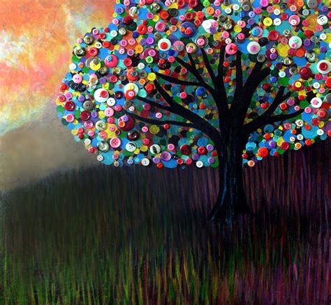 Button Tree 0004 By Monica Furlow