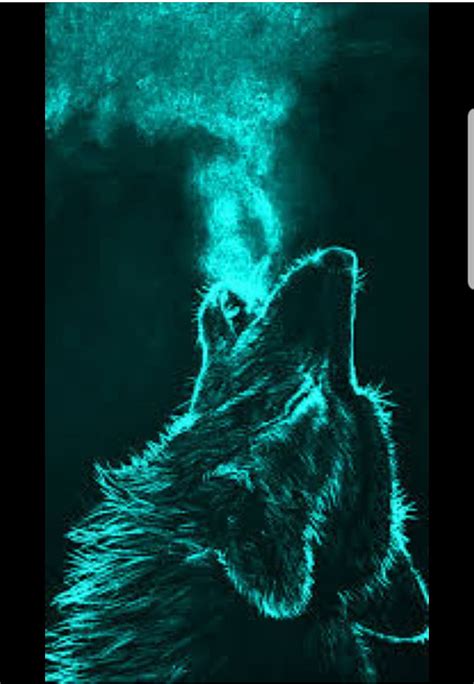 Wulf Pt 2 Aqua Howl Wolf Hd Phone Wallpaper Peakpx