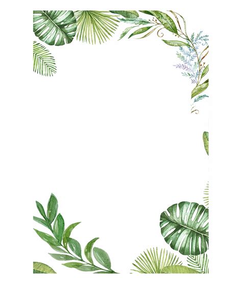Jungle Leaves Png Download Our Vectors In  And Svg