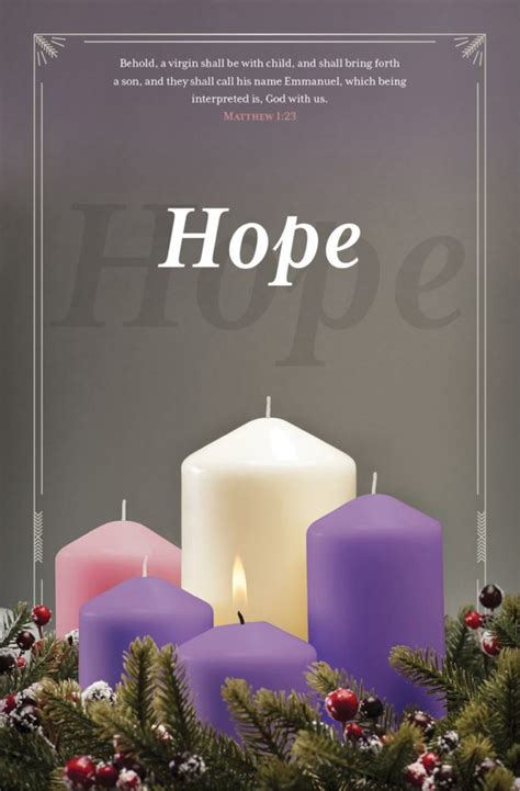 Advent Hope Bulletin Church Partner