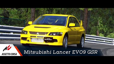 Assetto Corsa Mitsubishi Lancer EVO 9 GSR Gunma Gunsai Touge