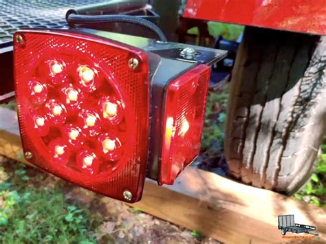 How To Install Led Lights On A Utility Trailer
