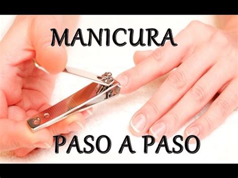 Paso a paso, nos cuidamos. MANICURA PASO A PASO - YouTube