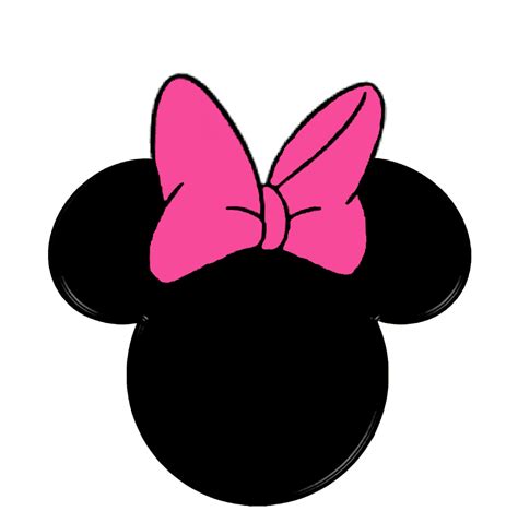 Minnie Mouse Outline Clip Art