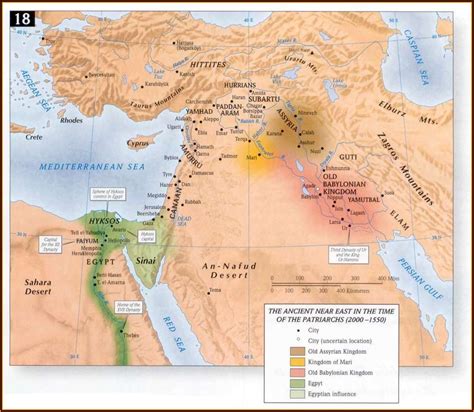 Ancient Biblical Map Of The Middle East Map Resume