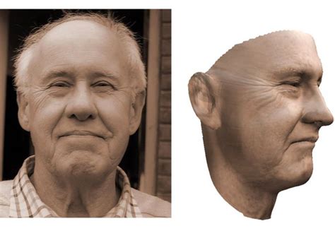 3 d models of faces developed by researchers could help in reconstruction surgery