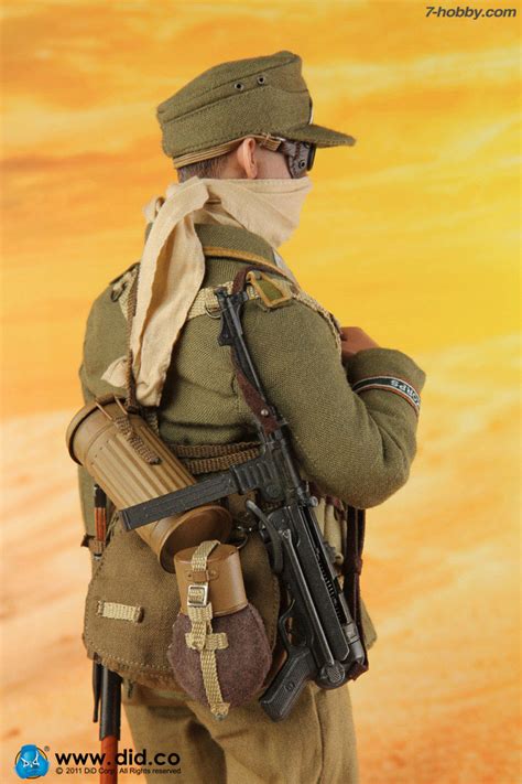 However, i do have a soft spot in my heart for german helmets. 7-Hobby: DID-D80084 DID DAK Afrika WH Korps NCO Libya ...
