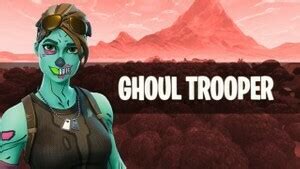 Ghoul trooper is an epic outfit in fortnite: PINK Ghoul Trooper || FA Account