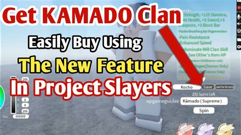 Getting Kamado And Supreme Clans By Using This New Feature In Project