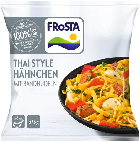 thai style hähnchen mit bandnudeln frosta