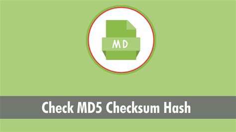 Check Md Checksum And Sha Hash Windows Mac Linux