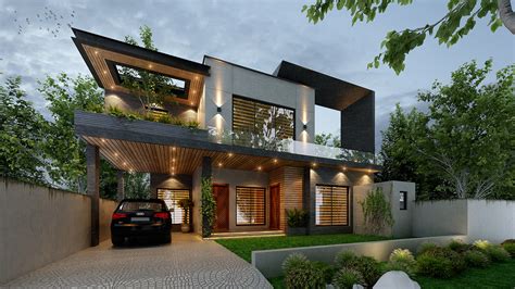 Exterior Render On Behance