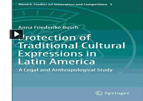 Ppt Pdf Protection Of Traditional Cultural Expressions In Latin