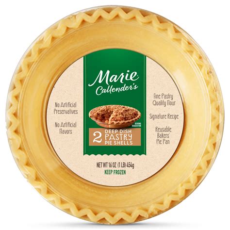 Various product licenses were included in a sale to conagra foods in 1994 for $140 million. Marie Callender's Pastry Pie Shells, 16 Oz, 2 Ct (Frozen ...