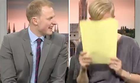 Itv News Presenter Left Red Faced After Huge Slip Up Tv And Radio