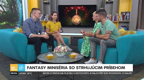 Gabika Marcinková A Jakub Kroner V Teleráne Tv Markíza