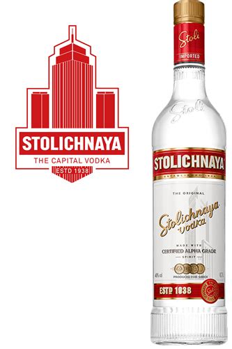 Stolichnaya Wodka 07 Liter Premium Vodka Aus Lettland Vodka Haus