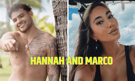 Who Are The Couple Hannah And Marco That Won Love Island Usa Season 5