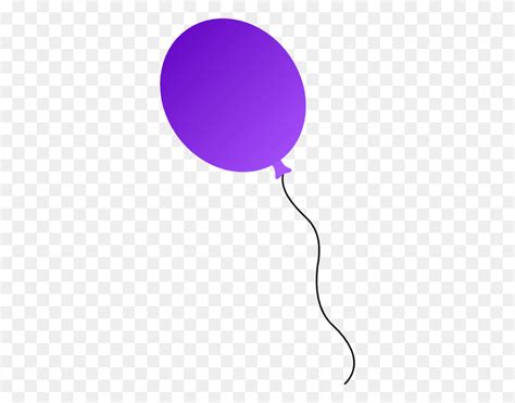 Single Purple Balloon Png Clip Art Purple Balloon Clipart Stunning