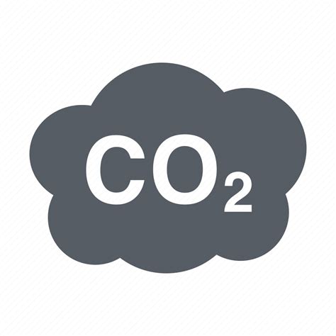 Carbon Cloud Co2 Dioxide Environment Pollution Icon Download On