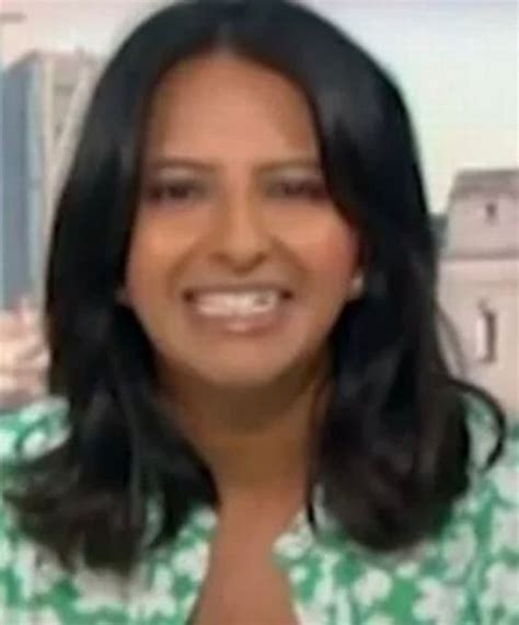 Gmb S Ranvir Singh Apologises As She S Forced To Adjust Her Dress Live On Air Irish Mirror Online