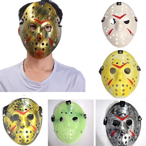 New Jason Voorhees Mask Friday The Th Horror Movie Hockey Mask Scary Halloween Costume Cosplay