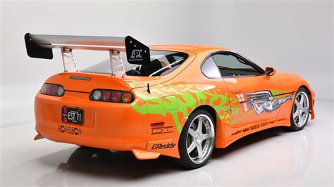 Paul Walkers Fast And Furious Toyota Supra Is Up For Sale Cars