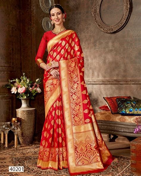 Traditional Indian Sari Embroidered Saris Tops Skirt Indian Dress