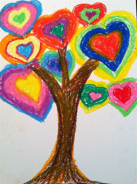 Homeschool Muse Mom Kadinsky Heart Tree